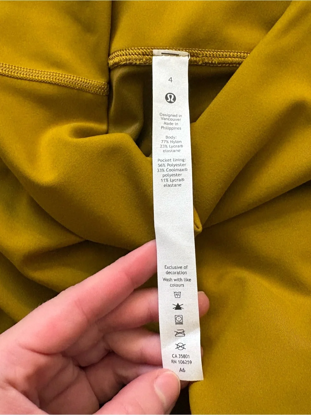 Lululemon Wunder Train High-Rise 6